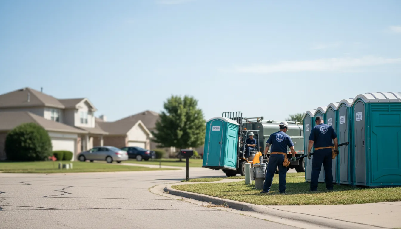 Porta Potty Rental in Lenexa, KS near me